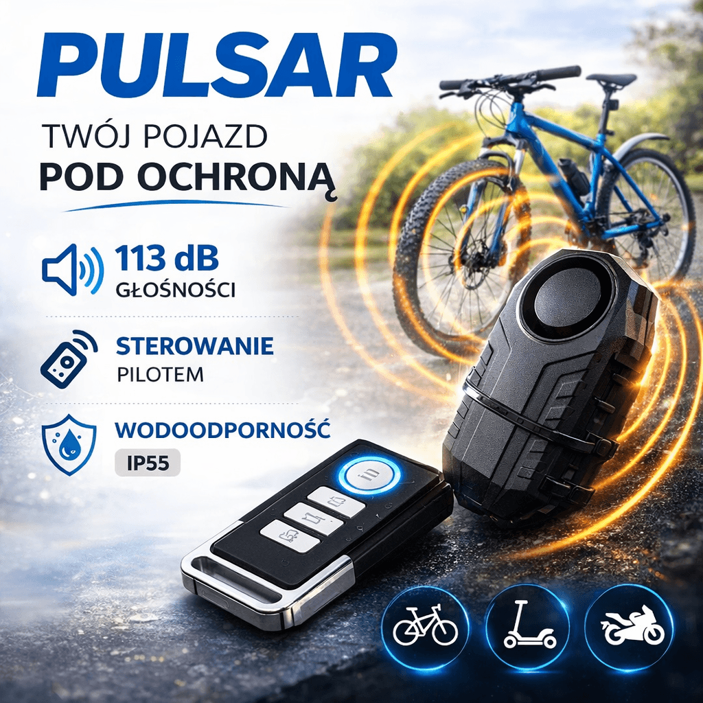Pulsar – inteligentny alarm antykradzieżowy